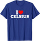 I Love Celsius T-Shirt - T-Shirt | Royal