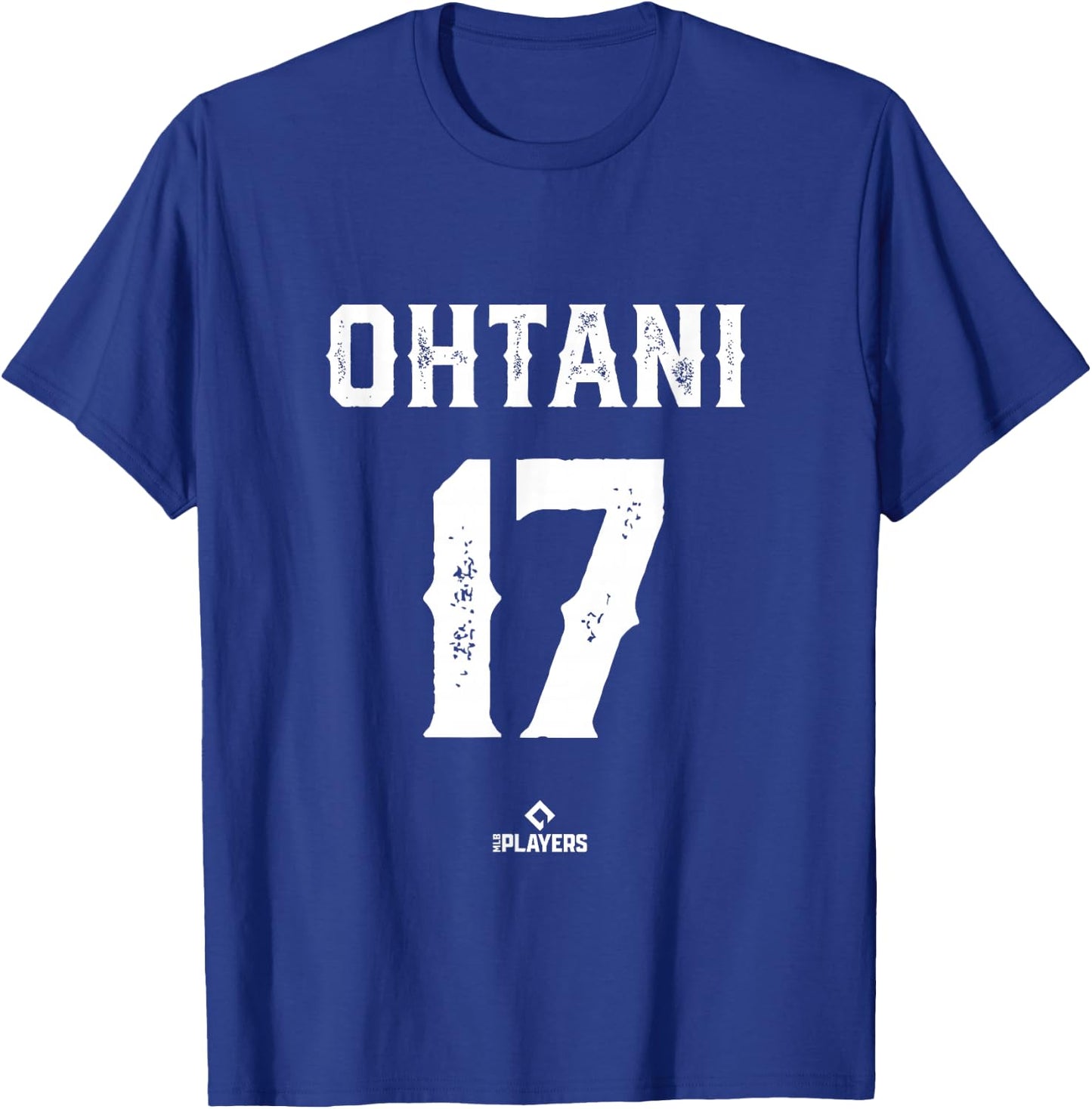 Shohei Ohtani 17 MLBPA Los Angeles Baseball Player T-Shirt - T-Shirt | Royal