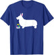 Pembroke Welsh Corgi Easter Bunny Dog Silhouette T-Shirt - T-Shirt | Royal