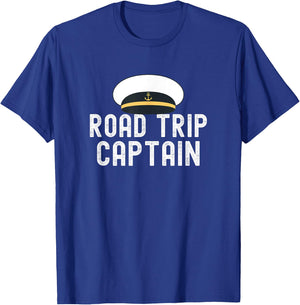 Road Trip Captain Funny Road Trip Captain Humor T-Shirt - T-Shirt | Royal