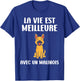 Humour dog Malinois Life is better with a Malinois T-Shirt - T-Shirt | Royal