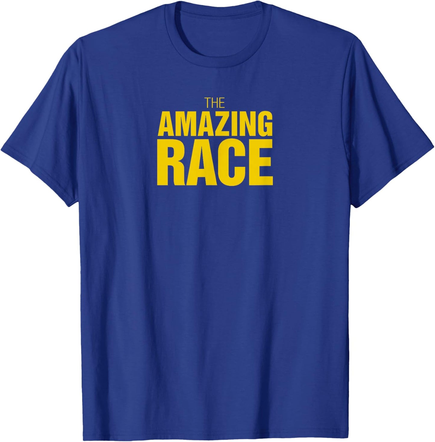 The Amazing Race Yellow Logo T-Shirt - T-Shirt | Royal
