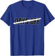 Black 0 No Day's Off Black on Black Graphic T-Shirt - T-Shirt | Royal