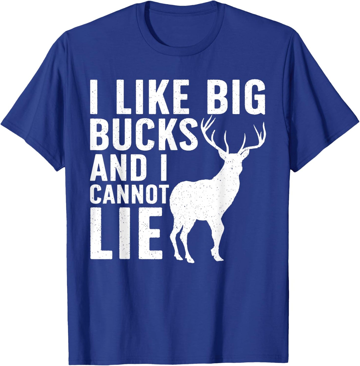 Deer Hunting Art Women Wildlife Hunter Deer Hunting T-Shirt - T-Shirt | Royal