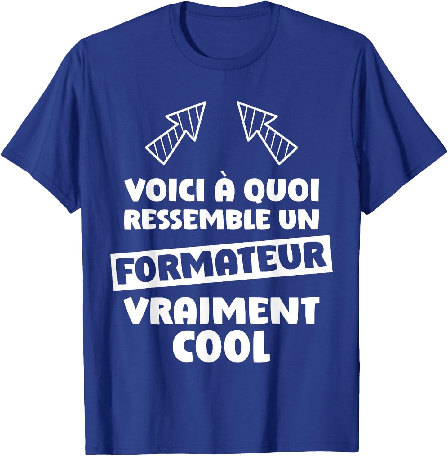 Trainer Cool Gift Fun Job Training Learning , Black, S T-Shirt - T-Shirt | Royal