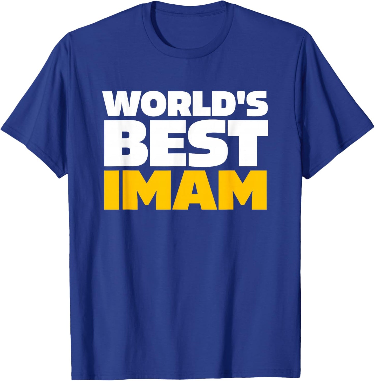 World's Best Imam T-Shirt - T-Shirt | Royal