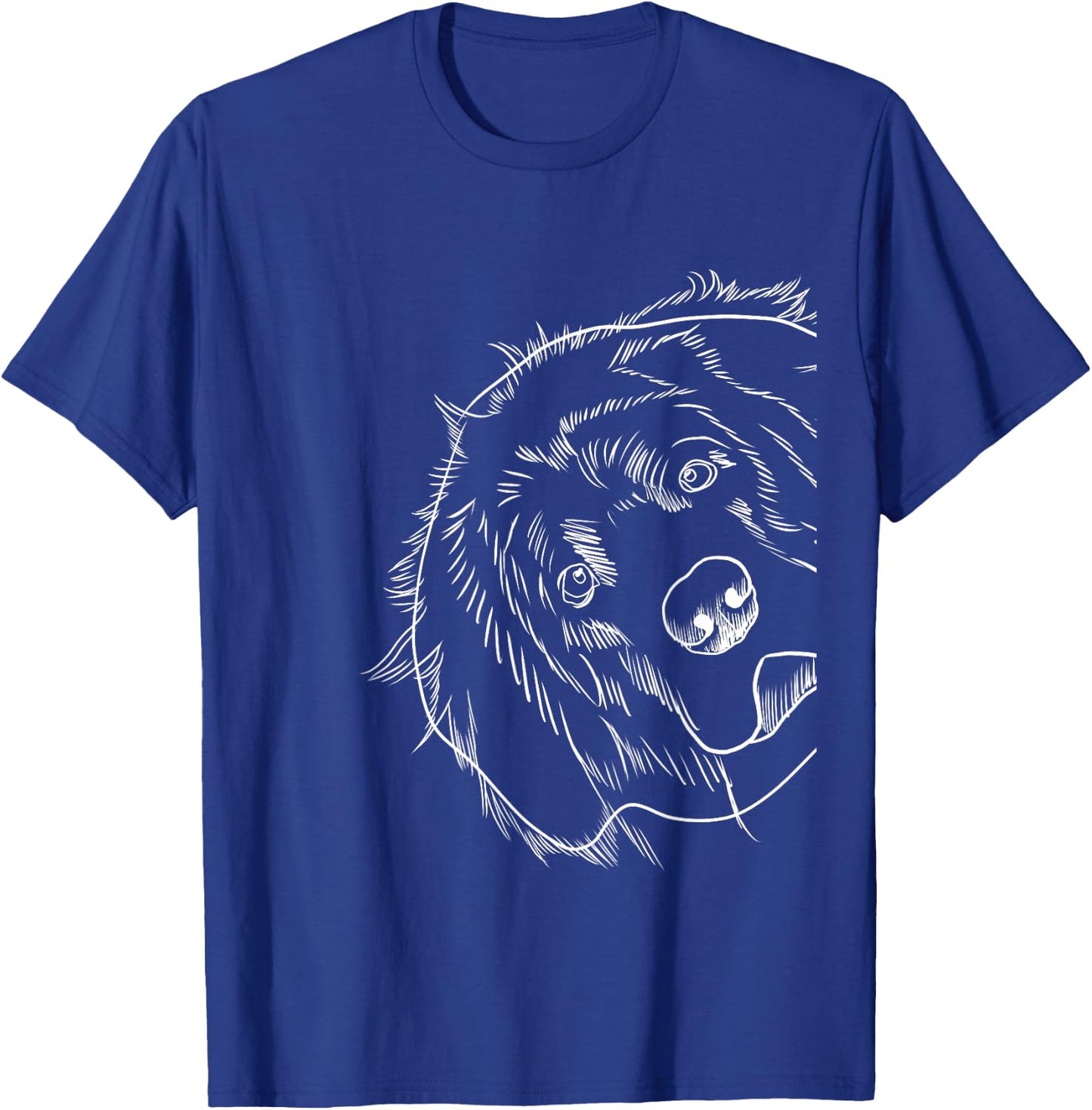 Funny Leonberger Dog Men Women Kids T-Shirt - T-Shirt | Royal