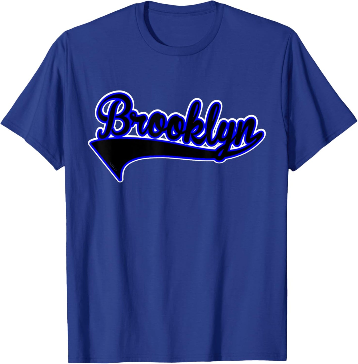 NOFO Clothing Co adult BROOKLYN T Shirt, White, Small US T-Shirt - T-Shirt | Royal
