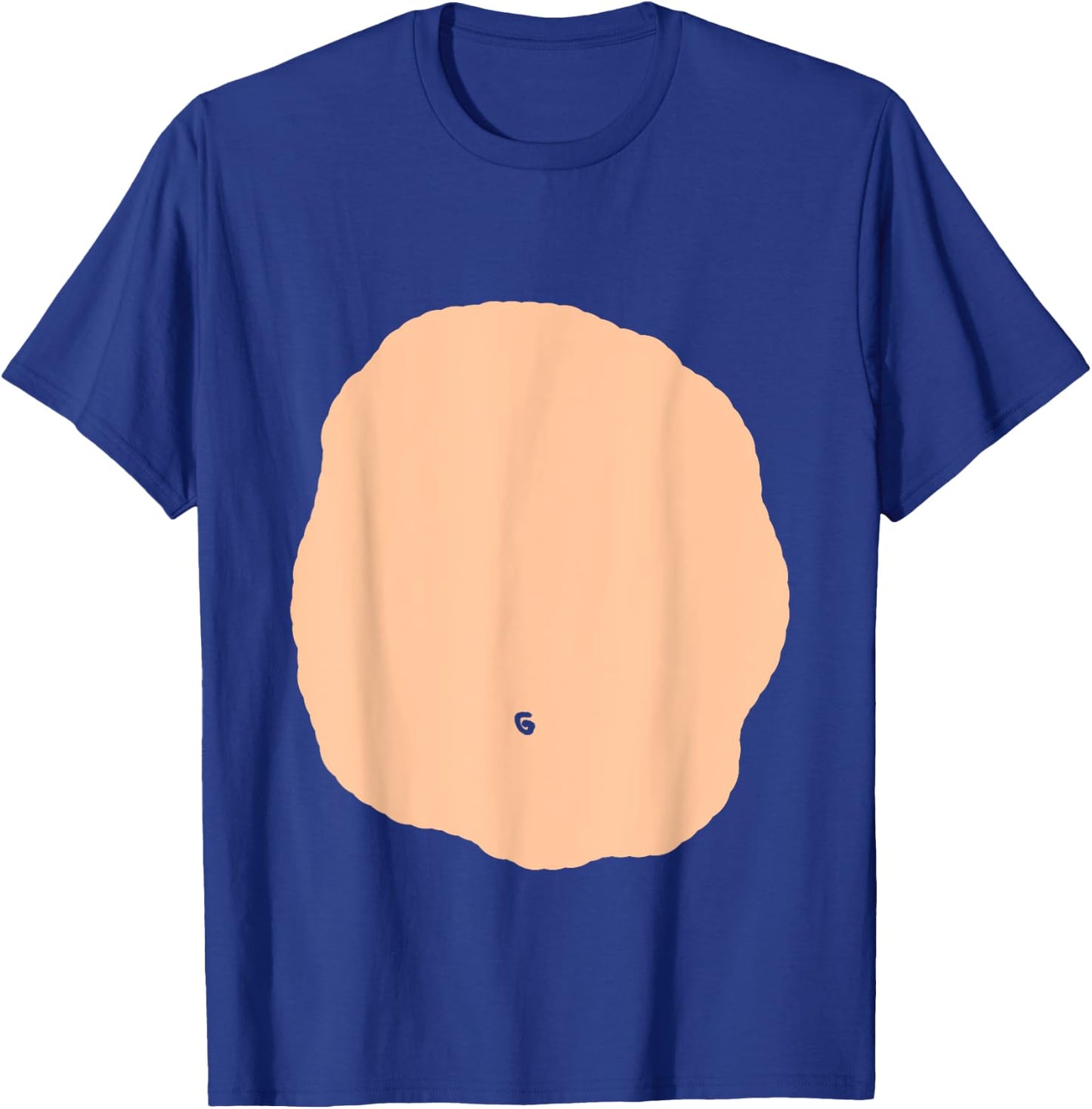 Monkey Belly Monkey Halloween Costume Monkey Chest T-Shirt - T-Shirt | Royal