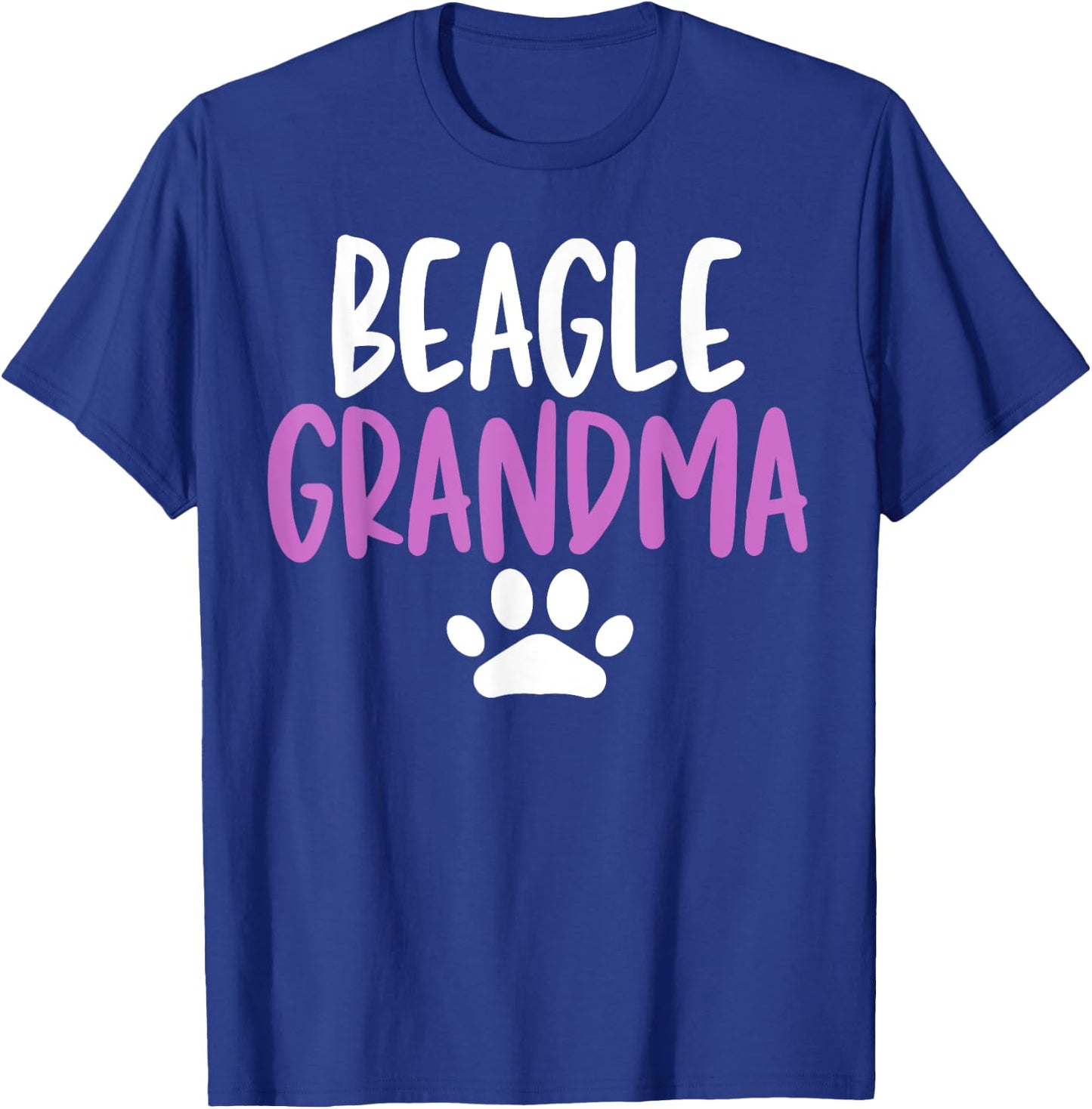 Beagle Grandma Funny for Grandmother Beagles Lovers T-Shirt - T-Shirt | Royal