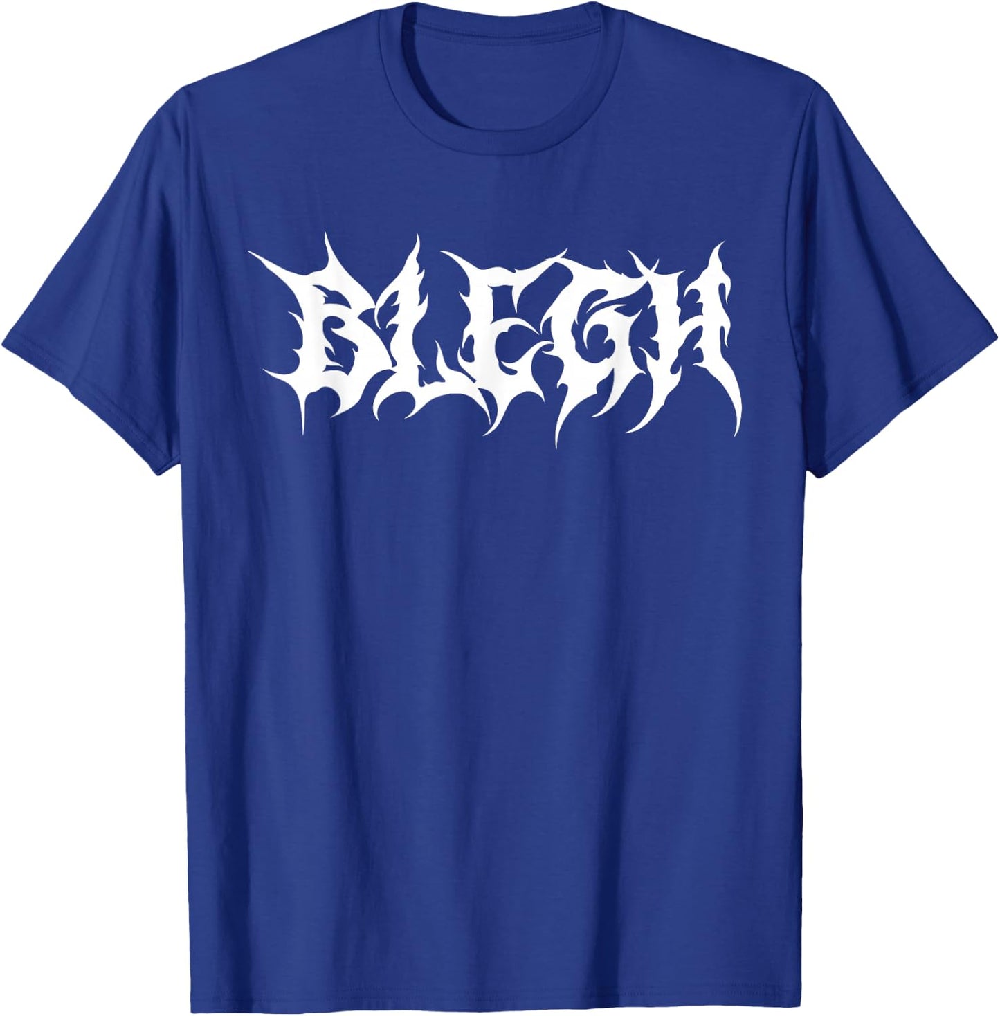 Blegh Screamo Death Metalcore Djent Music T-Shirt - T-Shirt | Royal