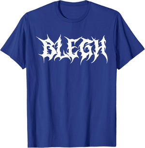 Blegh Screamo Death Metalcore Djent Music T-Shirt - T-Shirt | Royal