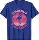 Whassup Flockers? Funny Retro Pink Flamingo T-Shirt - T-Shirt | Royal
