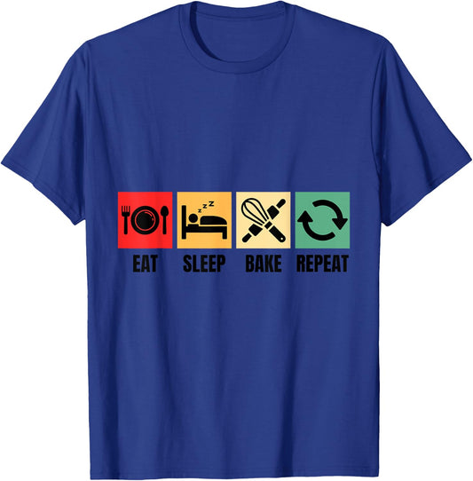 Bakery design for pastry chefs, bakers and amateur bakers , grey, S T-Shirt - T-Shirt | Royal