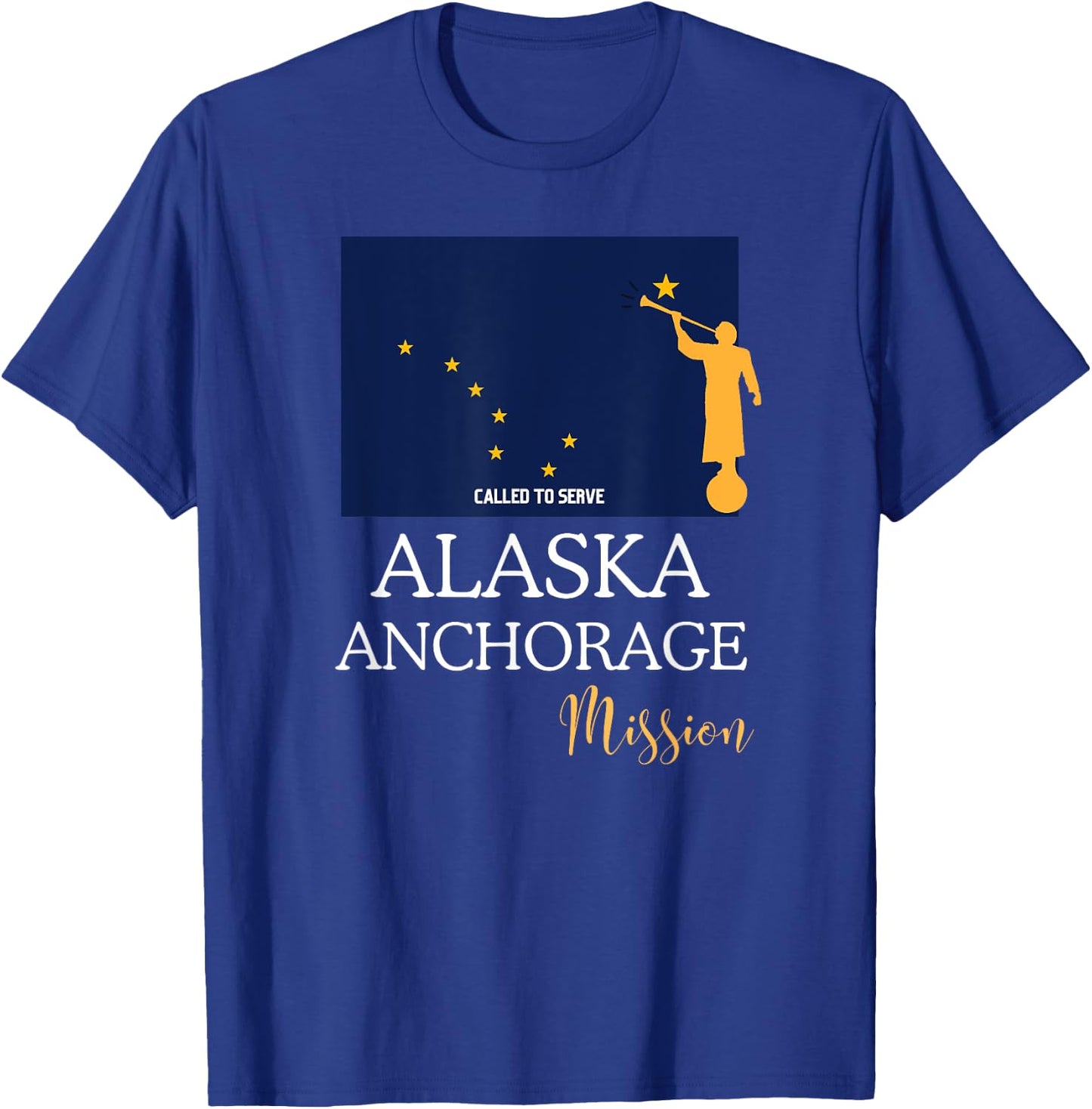 Alaska Anchorage Mormon LDS Mission Missionary T-Shirt - T-Shirt | Royal
