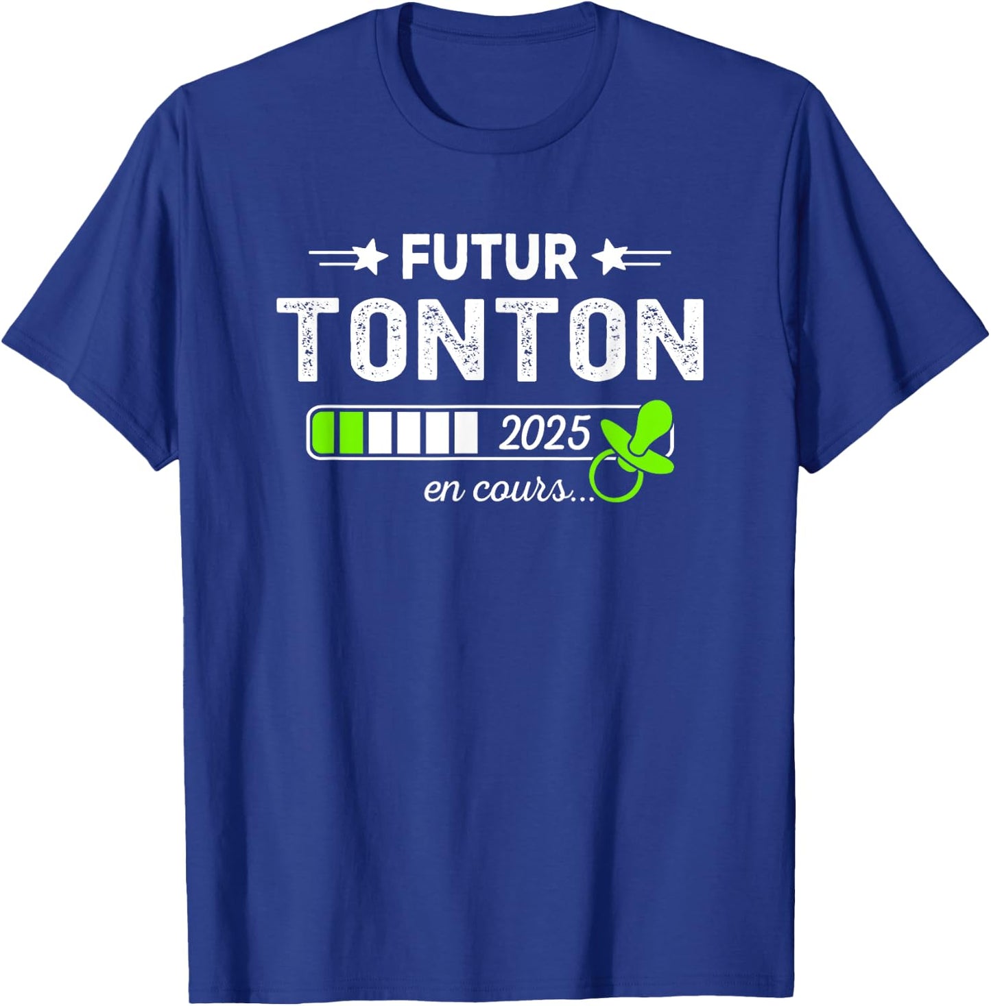 Coming Soon Uncle Going Pregnancy Announcement Future Tonton 2025 T-Shirt - T-Shirt | Royal