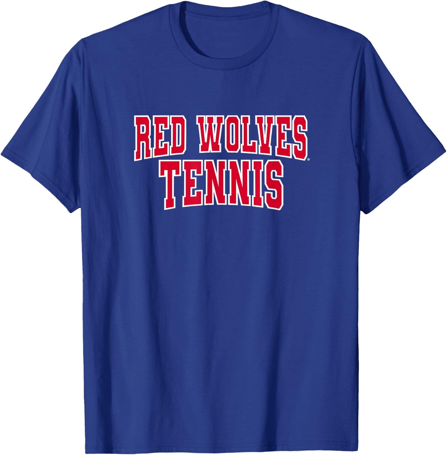Arkansas State Red Wolves Premium Collegiate Tennis T-Shirt - T-Shirt | Royal
