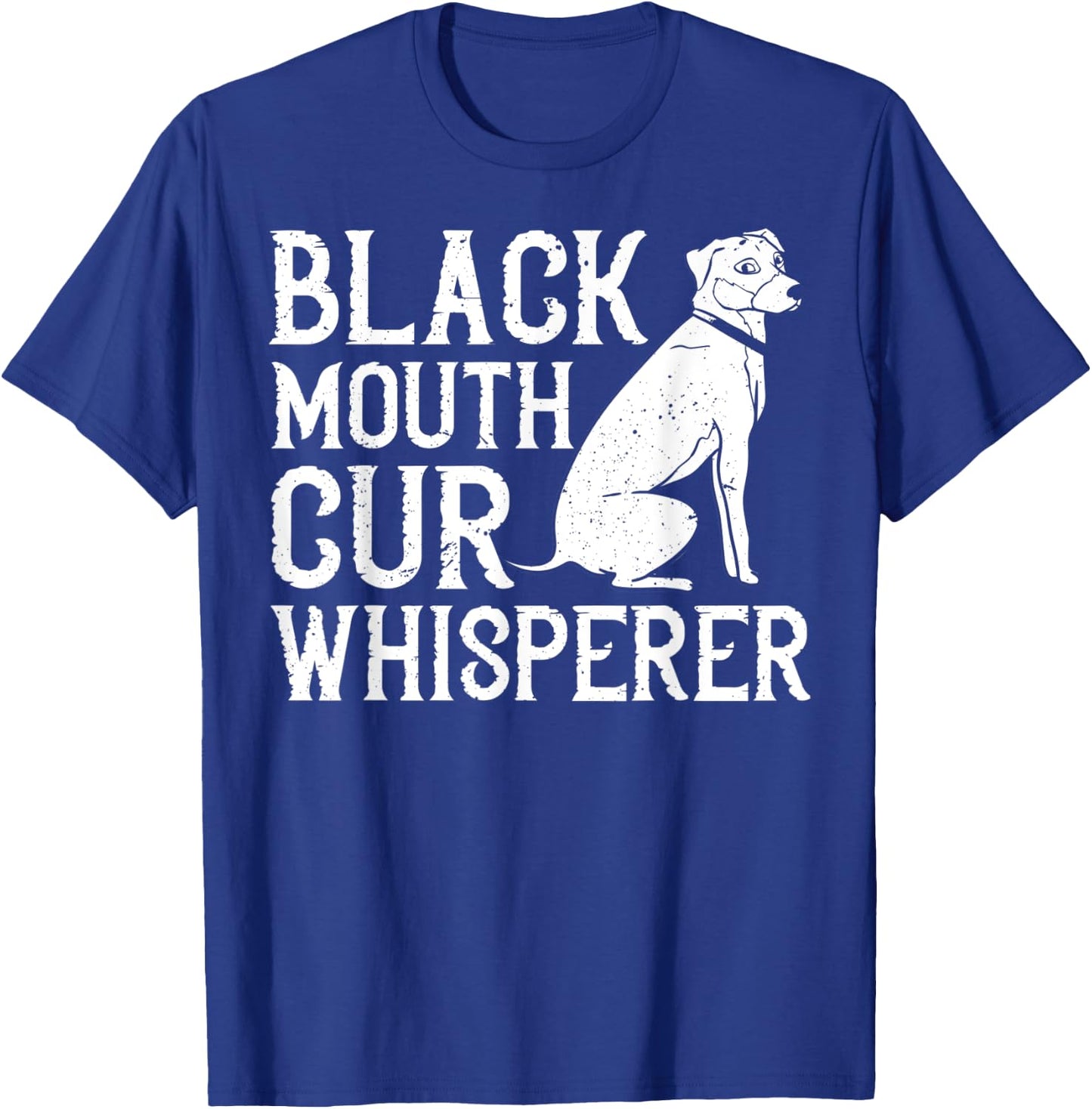 Black Mouth Cur Dog Puppies Owner Training T-Shirt - T-Shirt | Royal