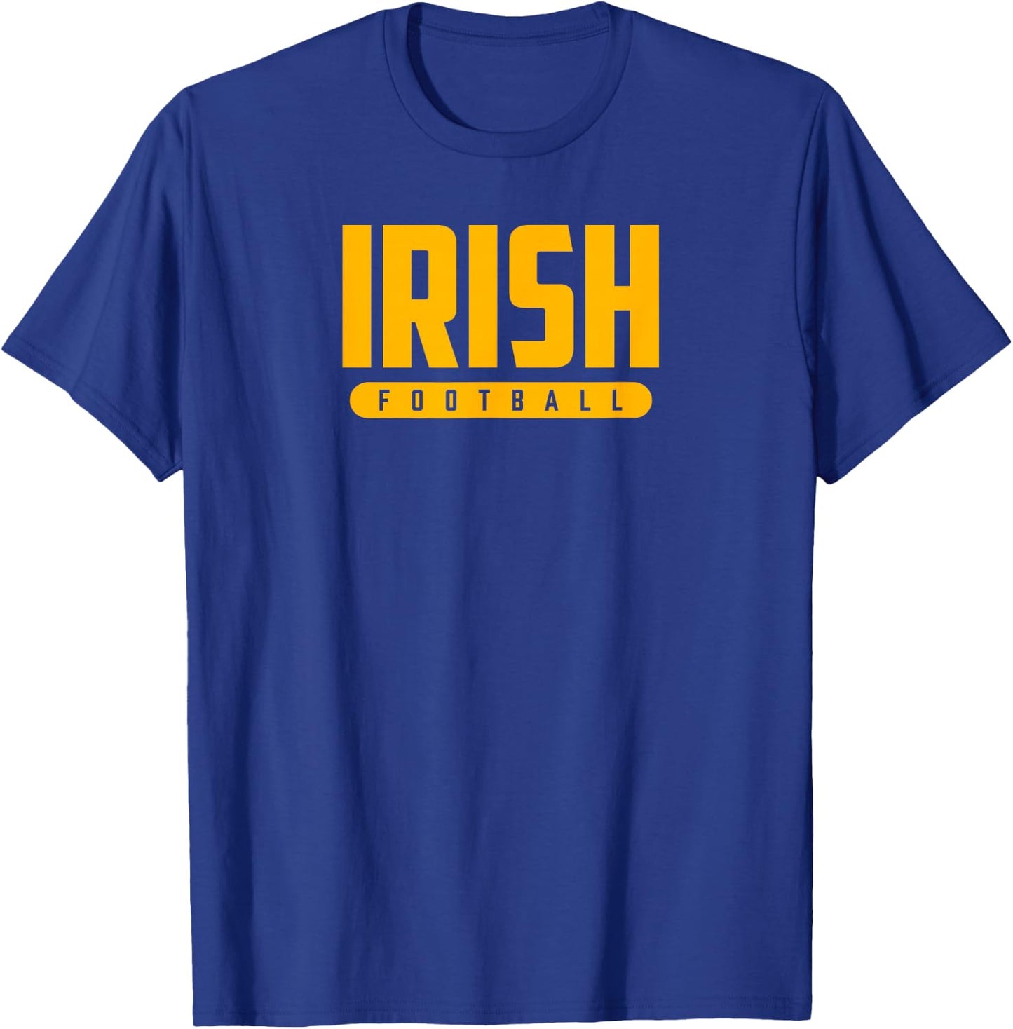 Notre Dame Irish Football T-Shirt - T-Shirt | Royal