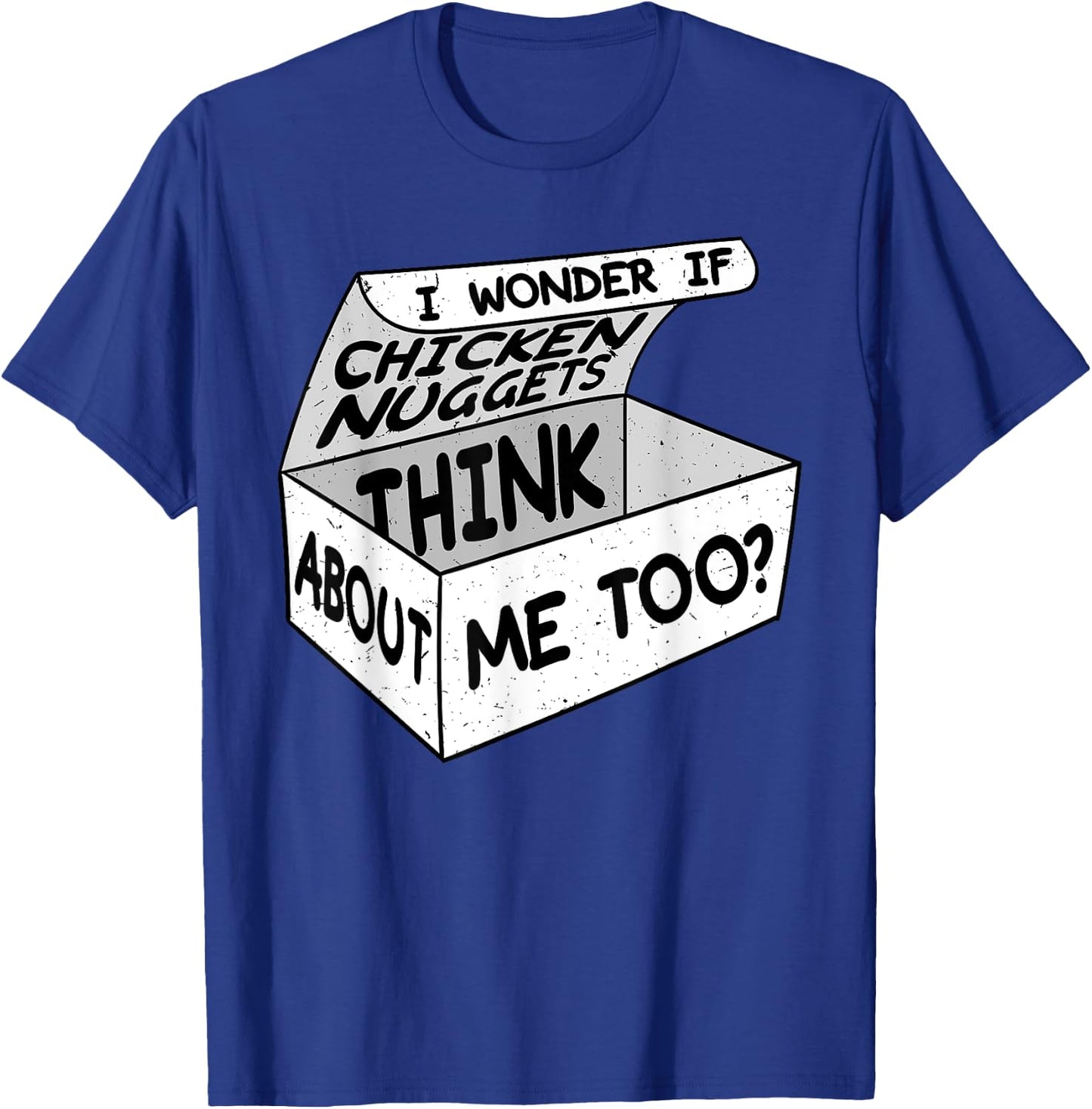 Chicken Nugget Nuggies Fans Nug Eaters Fast Food Lovers T-Shirt - T-Shirt | Royal