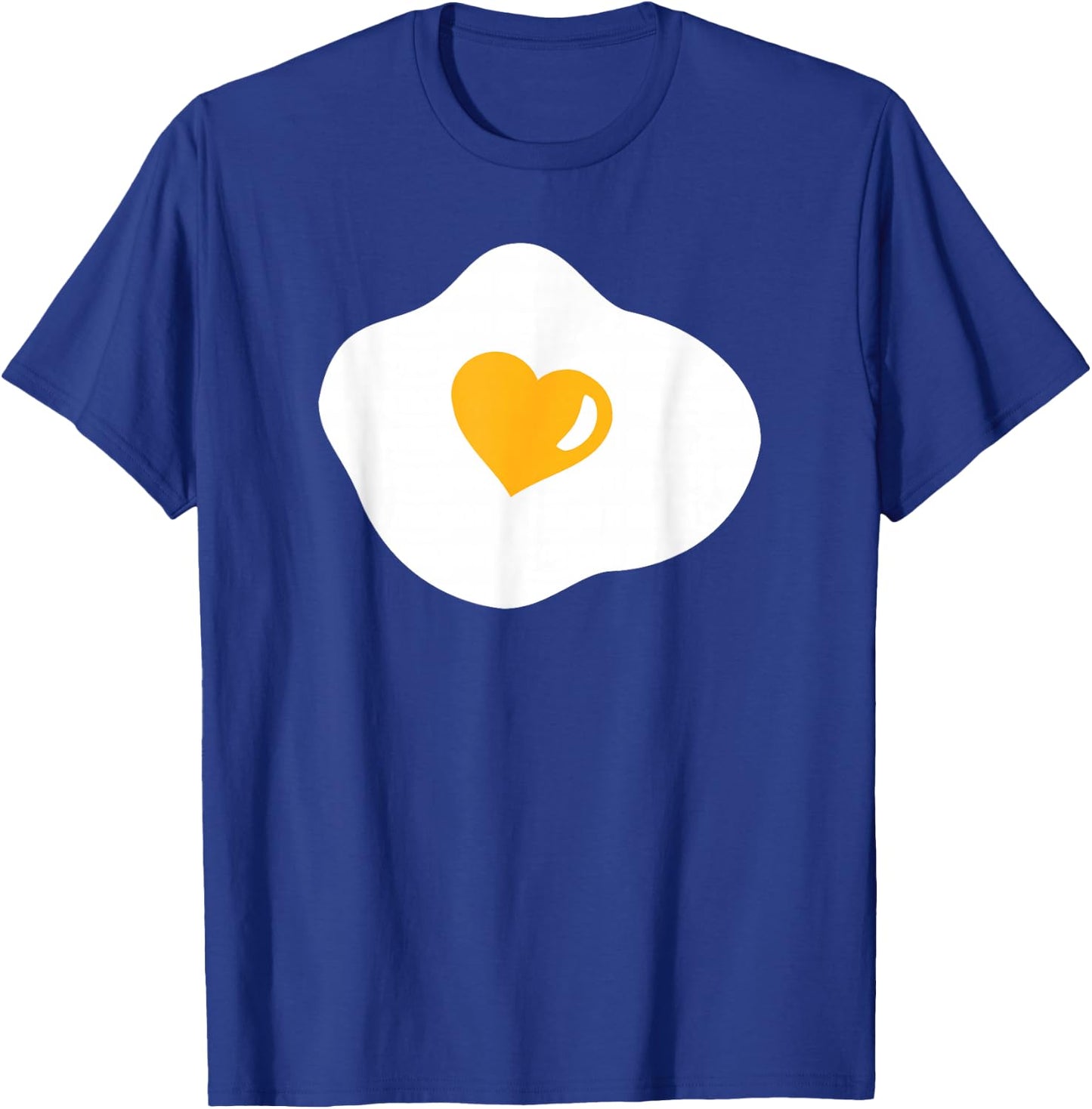 Fried Egg Heart T-Shirt - T-Shirt | Royal