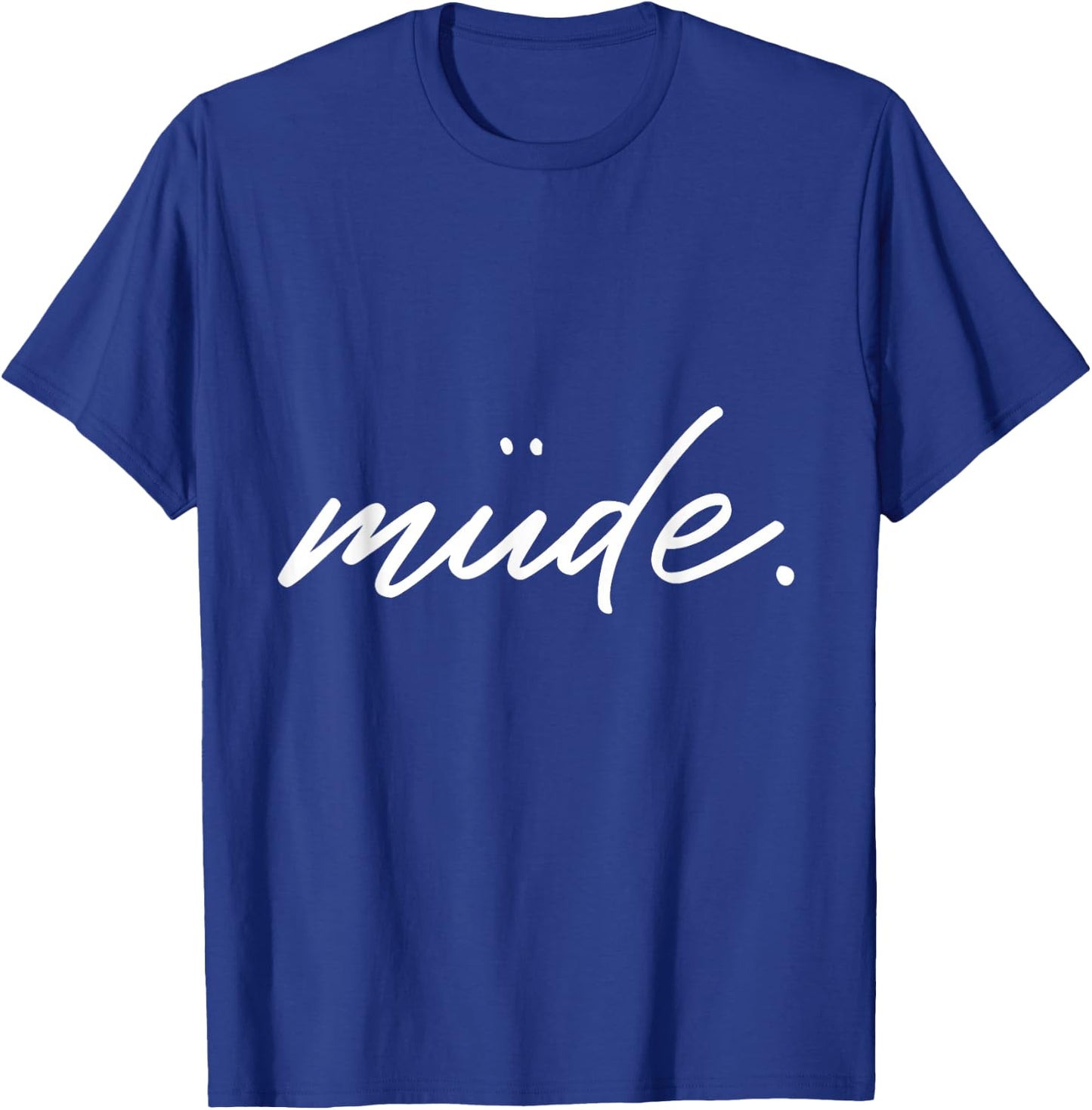 Tired Sleep Shirt Pyjamas Nightdress for Relaxing and Chilling , black T-Shirt - T-Shirt | Royal