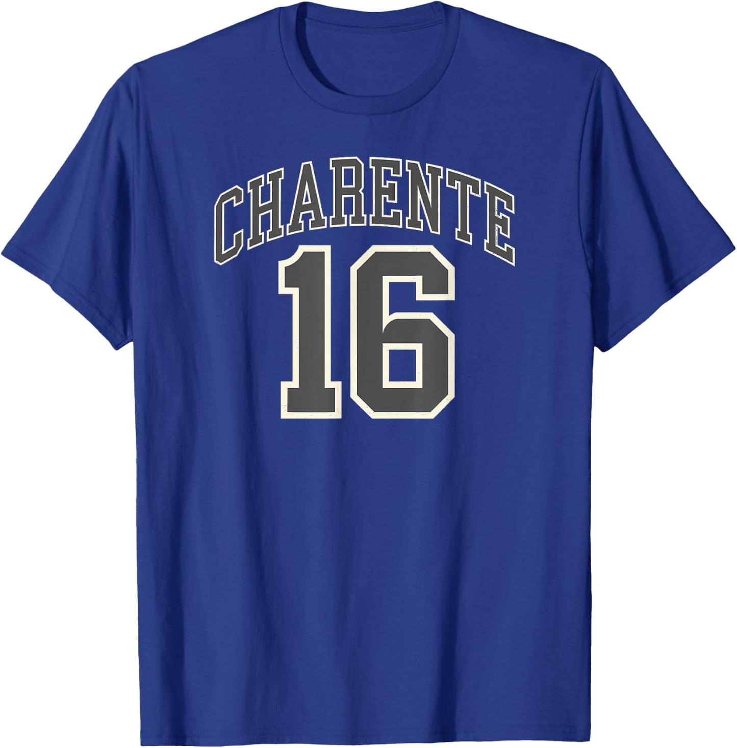 Charente 16 , Black, S T-Shirt - T-Shirt | Royal
