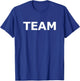 Helferliste.online Team (nur Rückseite) , Schwarz, S T-Shirt - T-Shirt | Royal