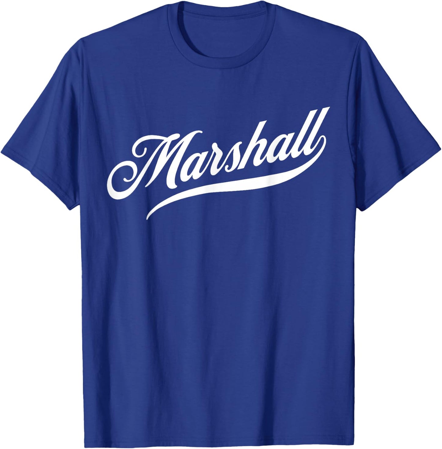 Boys Funny Gift Humour Name For Marshall , Black, S T-Shirt - T-Shirt | Royal