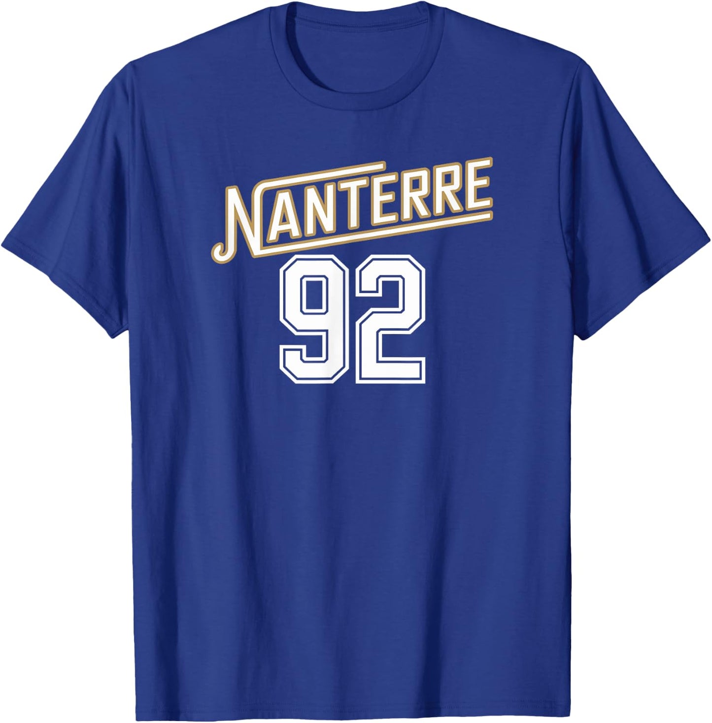 Nanterre 92 , Black, S T-Shirt - T-Shirt | Royal