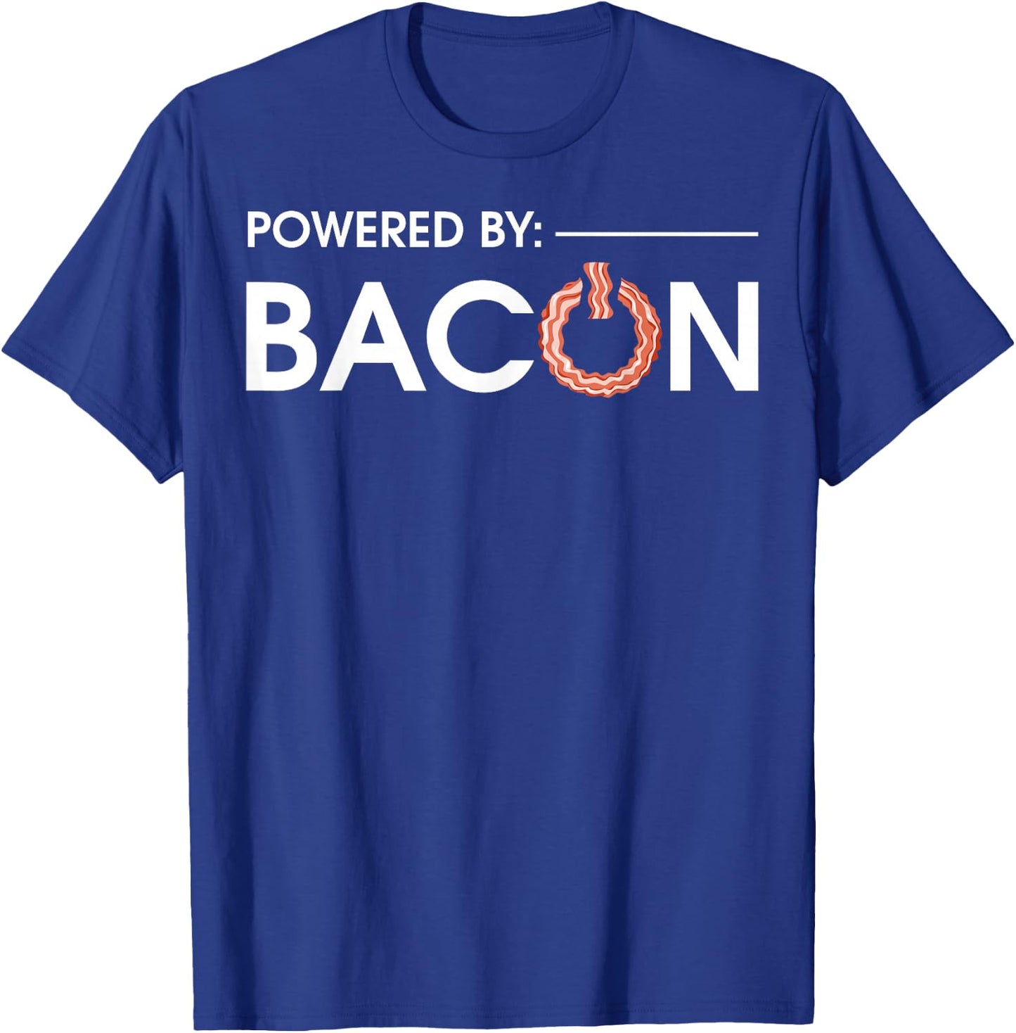 Funny Bacon Design Women Pork Food Bacon Lover T-Shirt - T-Shirt | Royal