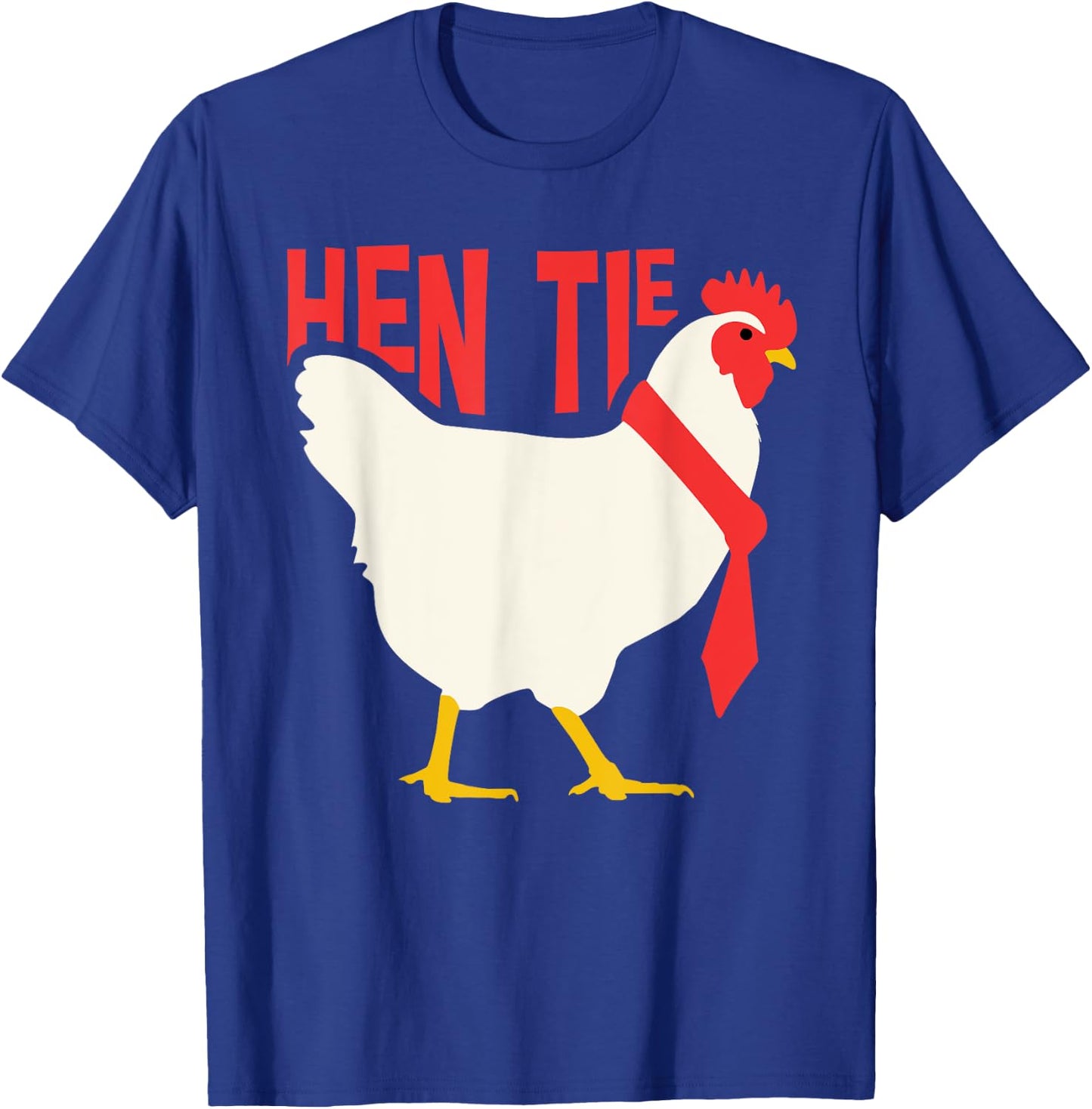 Funny Hen Tie Gift Women Chicken Japanese Anime T-Shirt - T-Shirt | Royal