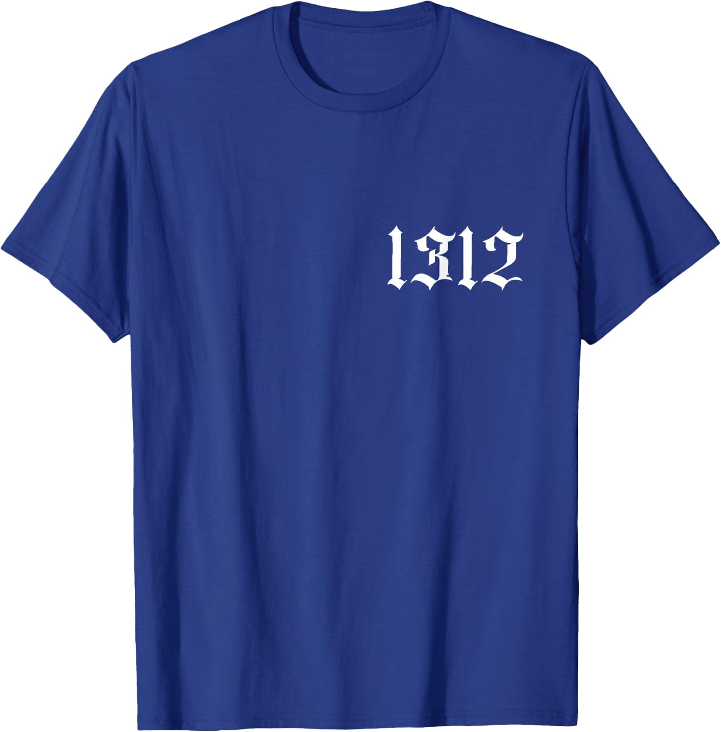 1312 on , 1312 on , 1312 Cool Mobile Phone Case , Black T-Shirt - T-Shirt | Royal
