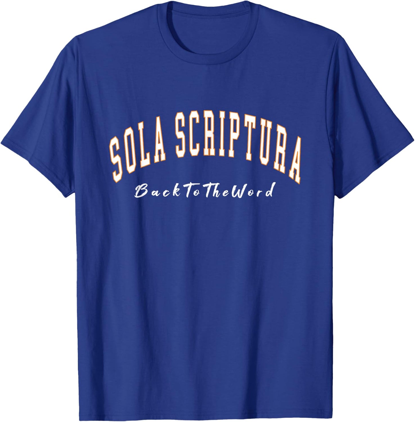 Divine Savior Christ Sola Scriptura Believer Christian -Adults, -Kids Black T-Shirt - T-Shirt | Royal