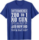 Corrections Officer T Shirt Funny Outnumbered 200 to 1 T-Shirt - T-Shirt | Royal