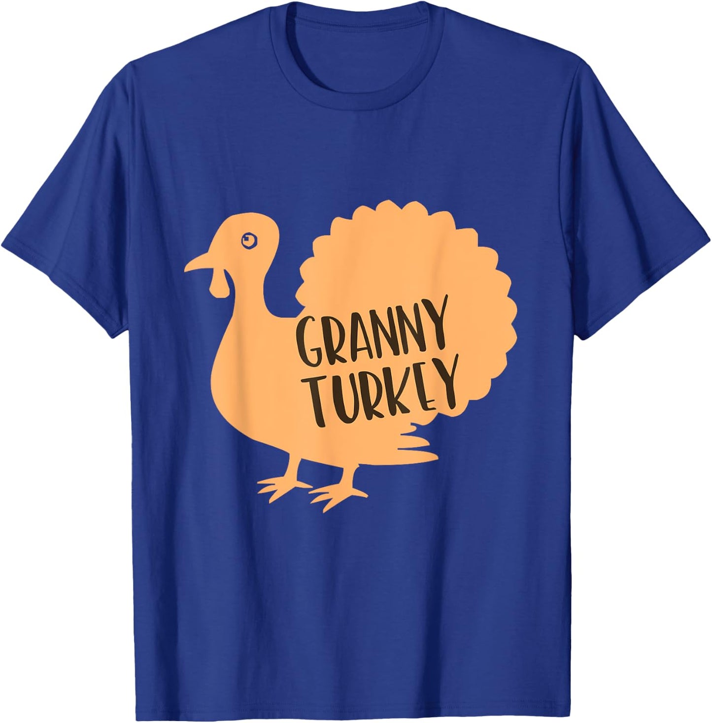 Granny Turkey Family Thanksgiving Matching Funny T-Shirt - T-Shirt | Royal