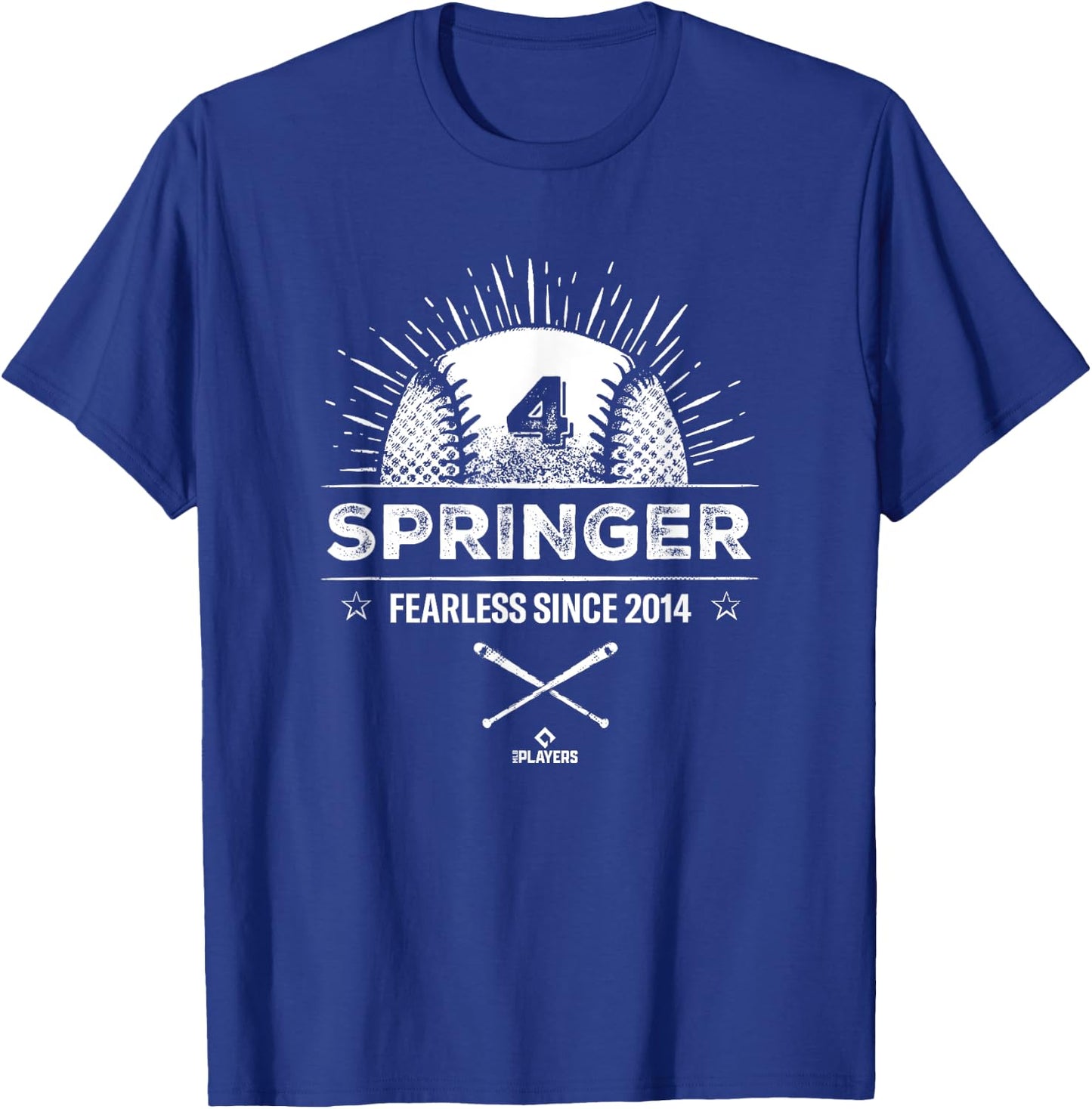 George Springer Fearless T-Shirt - T-Shirt | Royal