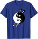 Yin Yang Bunnie Lover Gift Cute Rabbits T-Shirt - T-Shirt | Royal