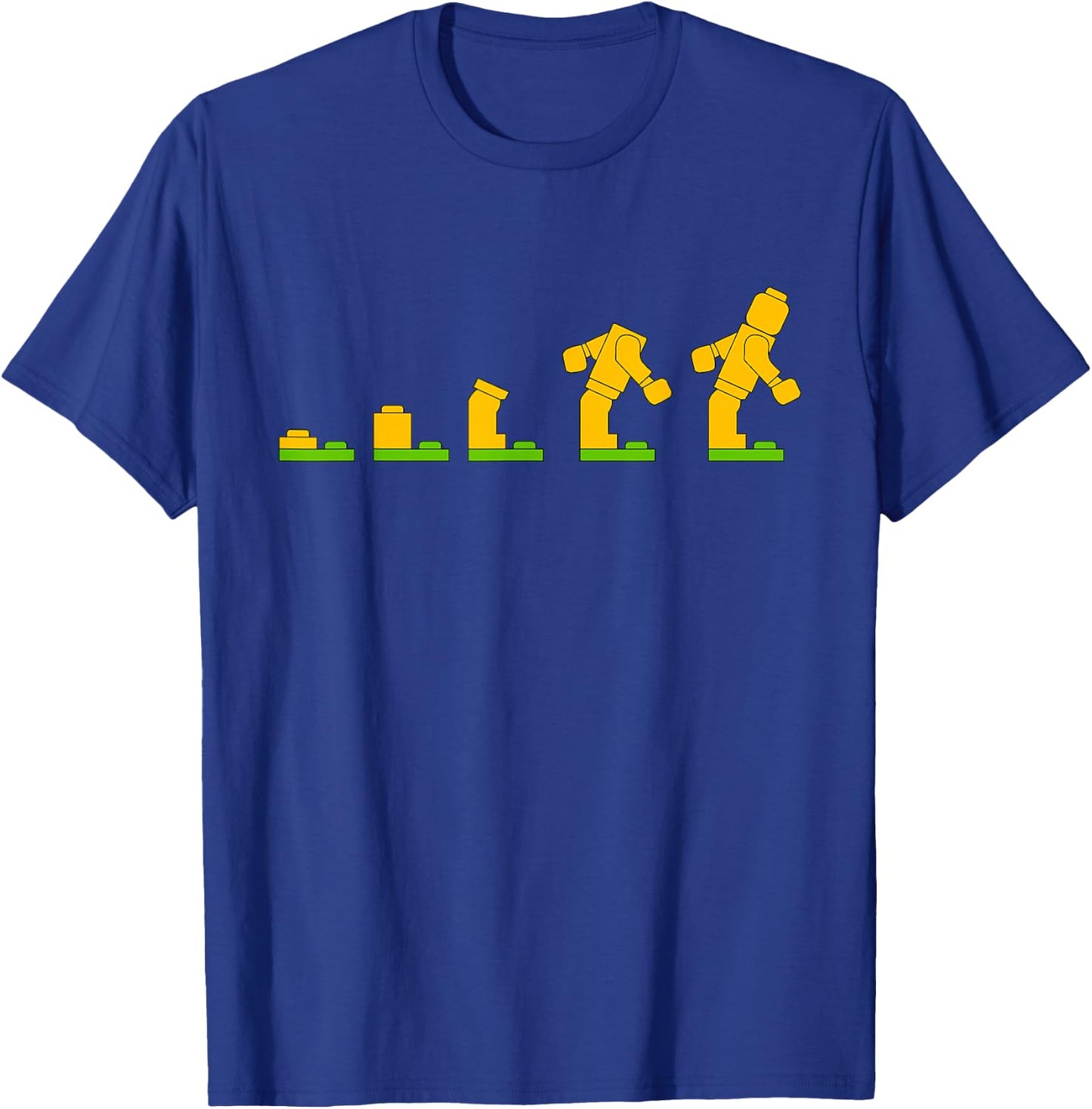 Klemmbaustein Spielzeug Steine Evolution , black T-Shirt - T-Shirt | Royal