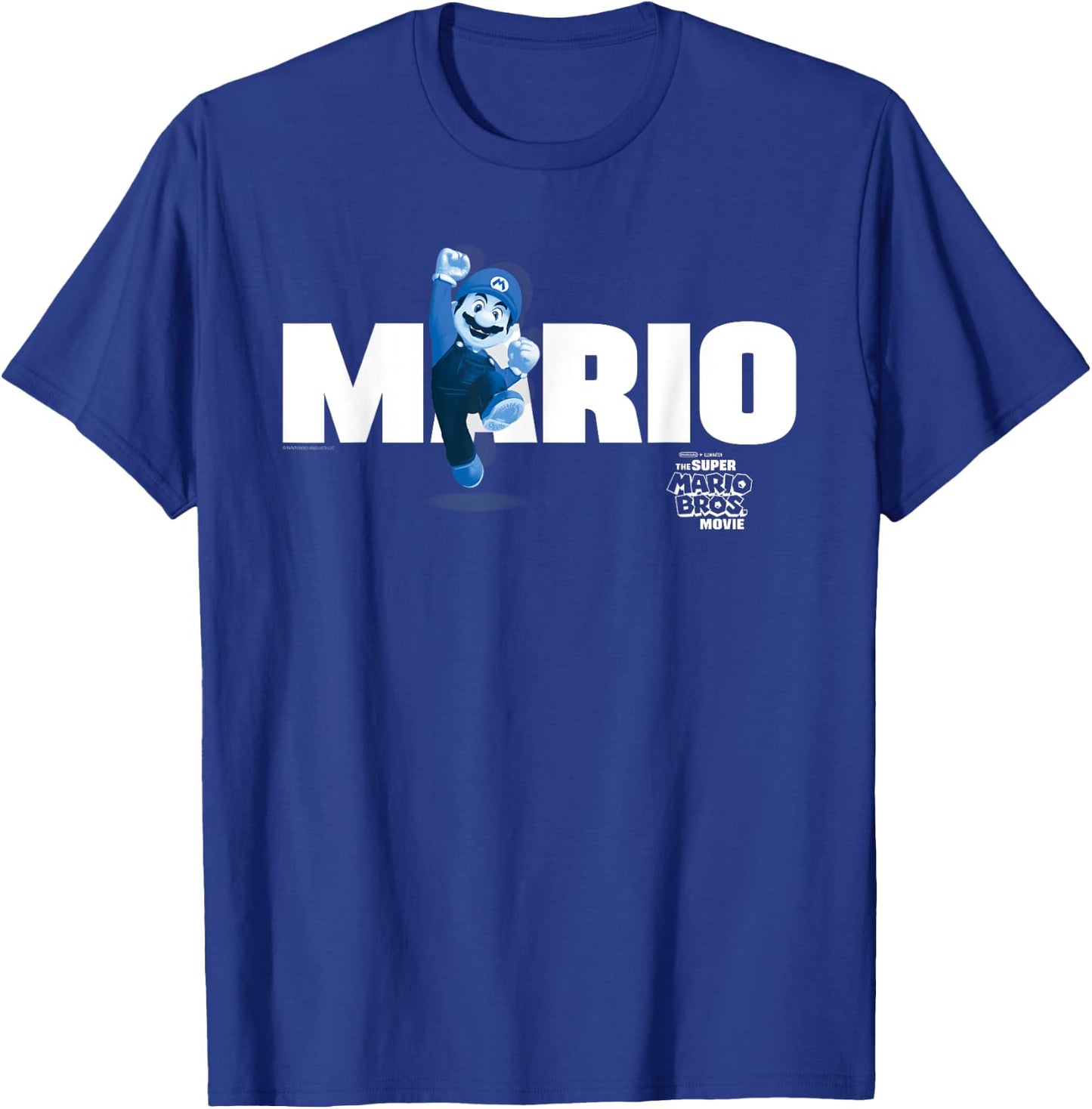 The Super Mario Bros. Movie Mario Banner T-Shirt - T-Shirt | Royal