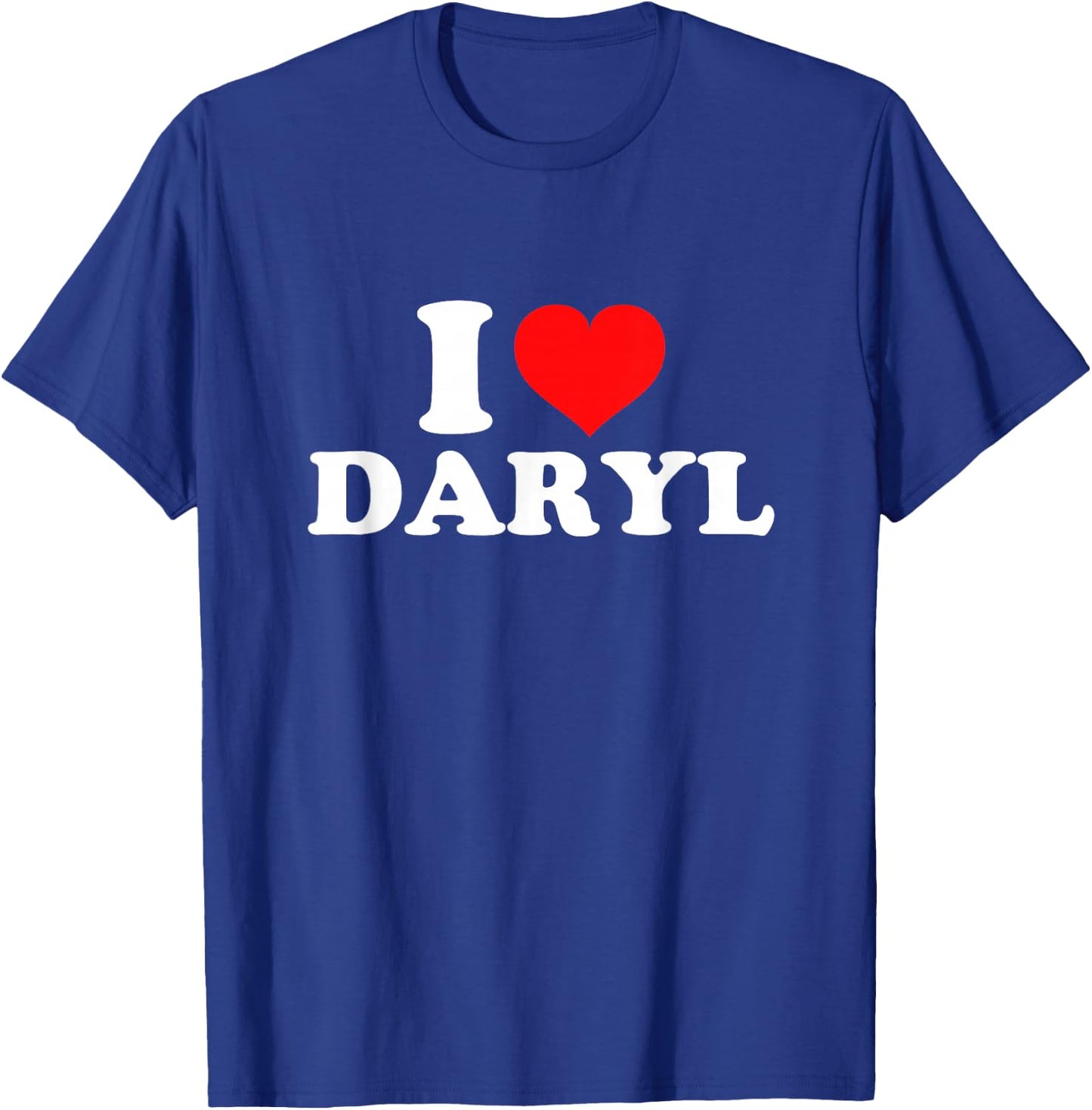 I Love Daryl T-Shirt - T-Shirt | Royal
