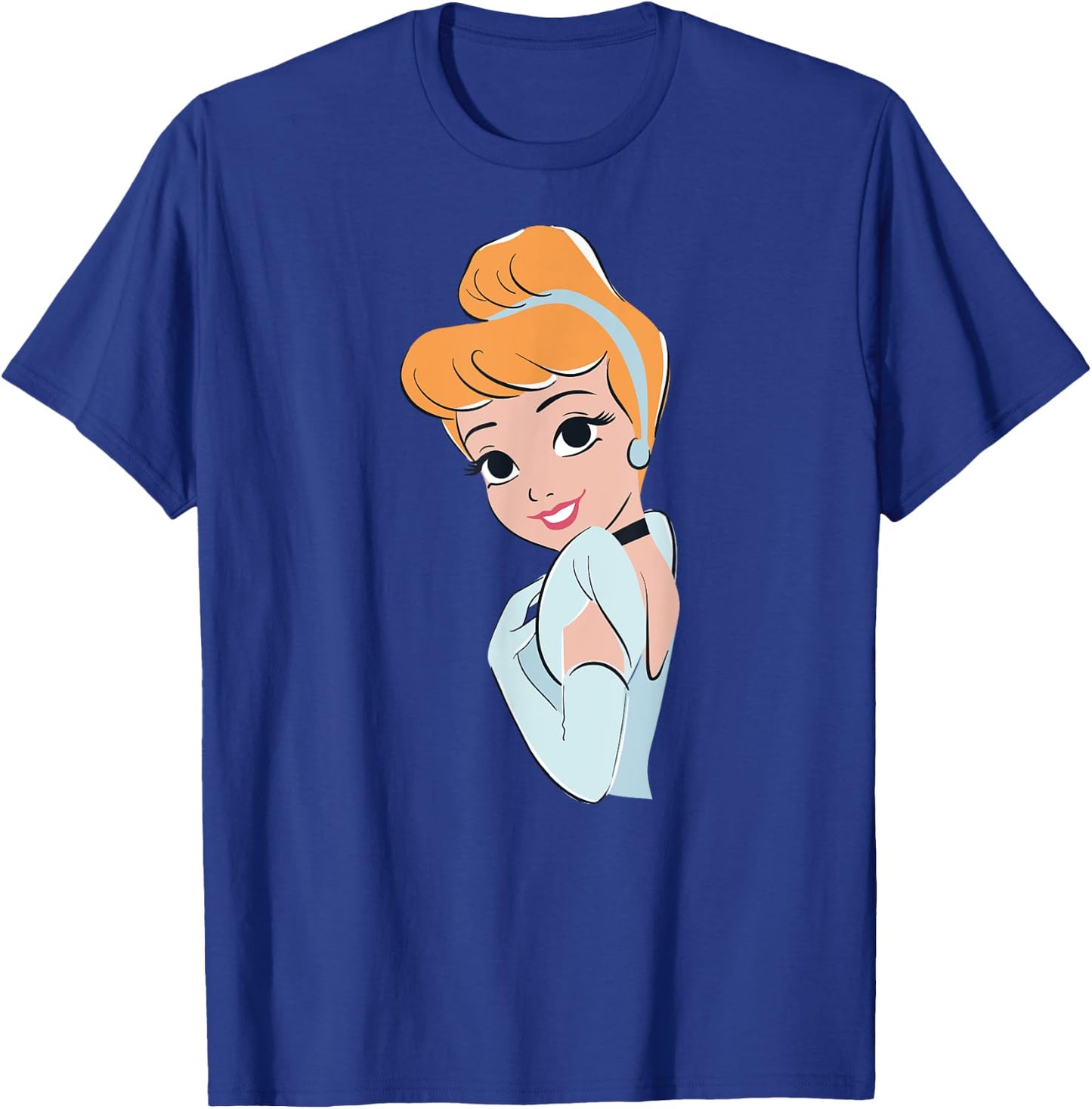 Princess Cinderella Cinderella , Black, S T-Shirt - T-Shirt | Royal