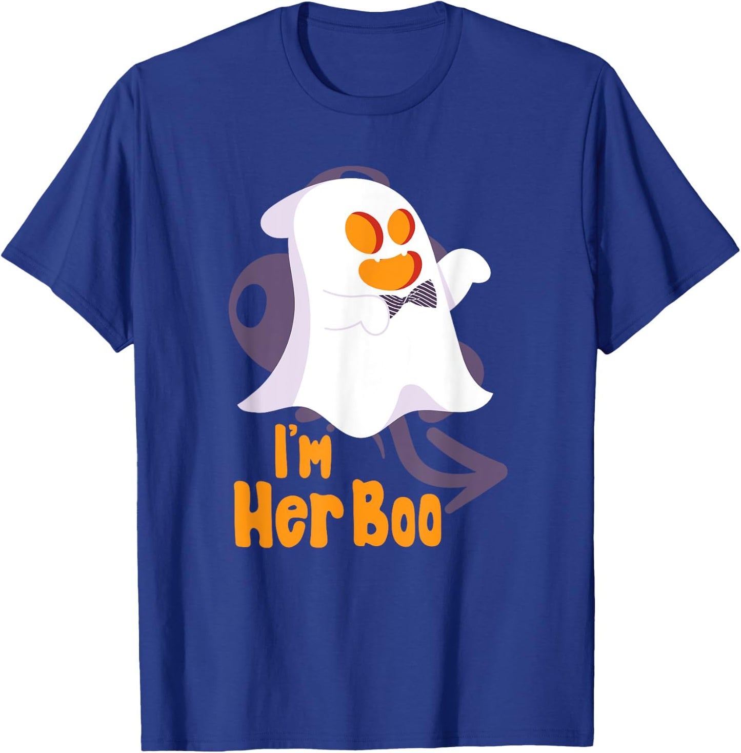 I'm Her Boo Halloween Ghost Matching Couple Cute T-Shirt - T-Shirt | Royal