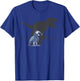 T Rex Screaming African Grey Parrot T-Shirt - T-Shirt | Royal