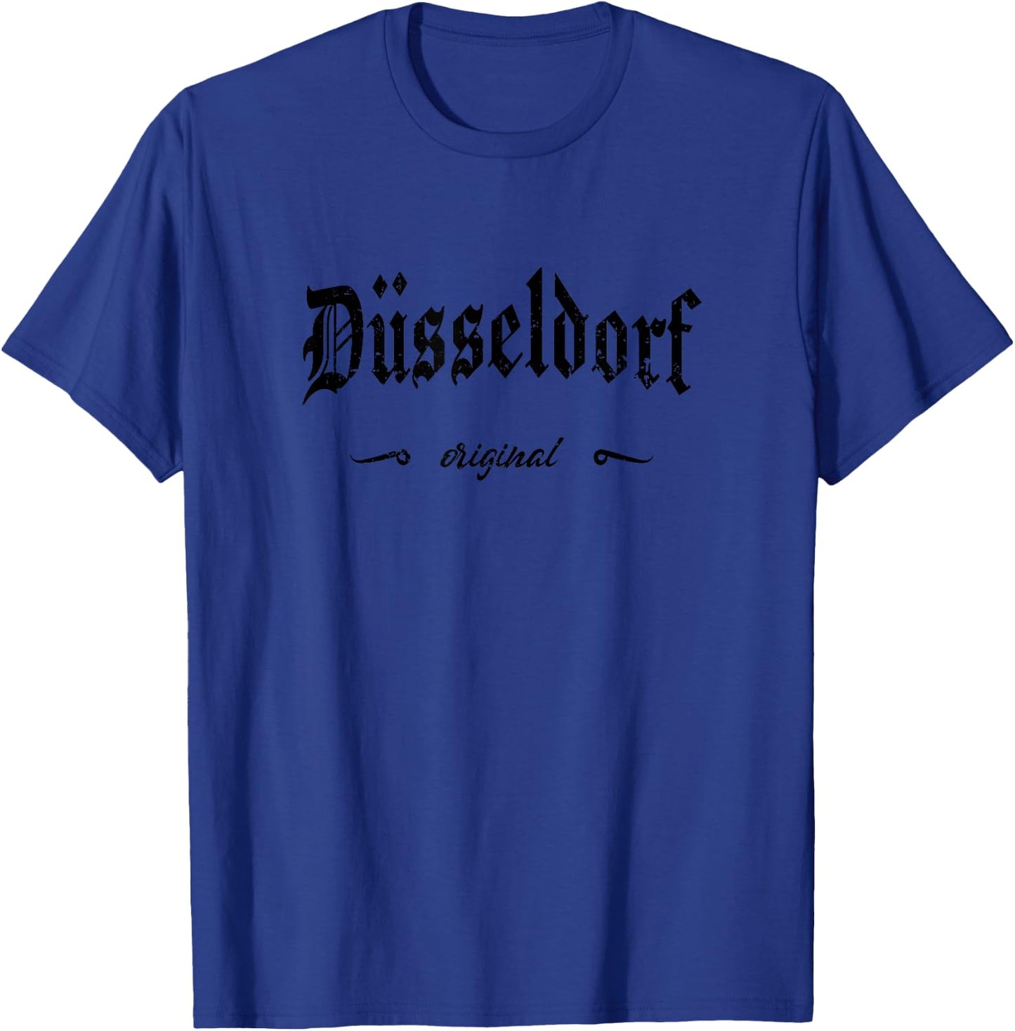 Düsseldorf Am Rhein Gothic Design T-Shirt - T-Shirt | Royal