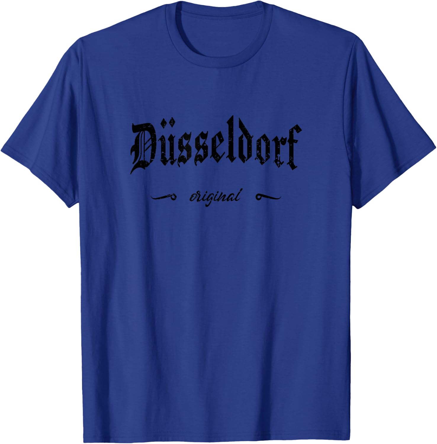 Düsseldorf Am Rhein Gothic Design T-Shirt - T-Shirt | Royal