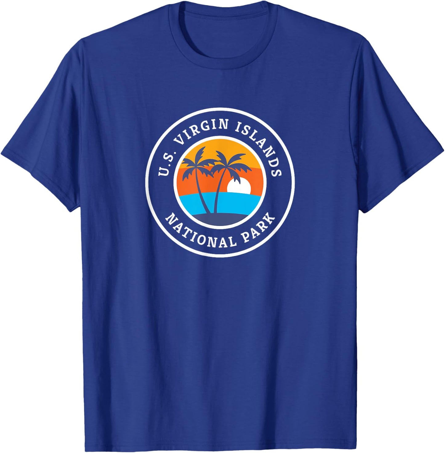 Virgin Islands National Park Retro T Shirt, National Park Gi T-Shirt - T-Shirt | Royal