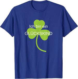 Glückskind , black T-Shirt - T-Shirt | Royal