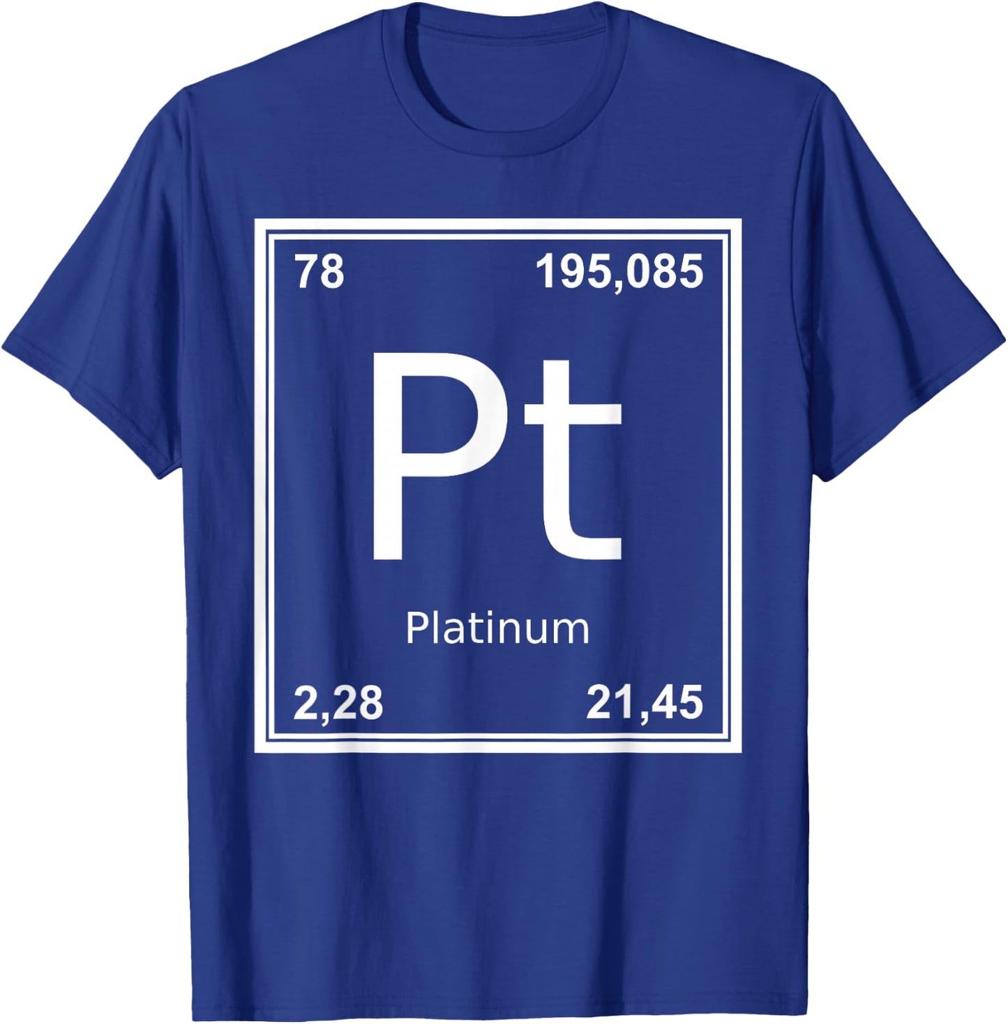 Platinum Symbol Costume T-Shirt - T-Shirt | Royal