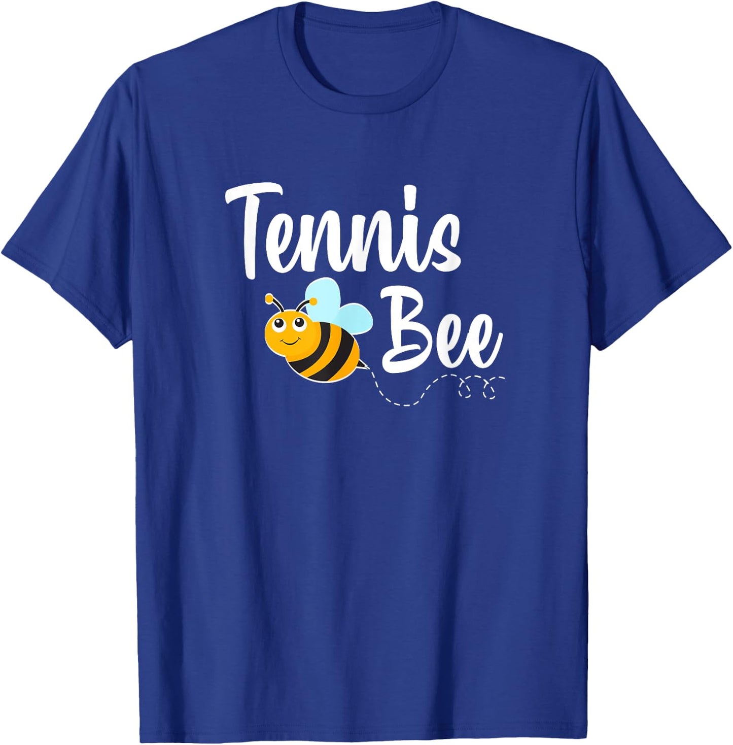 Tennis Bee Tennis Player Funny Bumblebee T-Shirt - T-Shirt | Royal